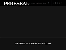 Tablet Screenshot of pereseal.com